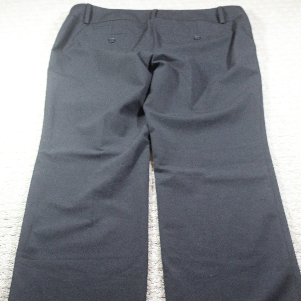 Ann Taylor Loft Size 10 Black "marisa" Trouser - Picture 2 of 7